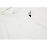 OFF WHITE Hoodie Trendy Street Style Personalized Cotton