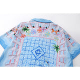 Casablanca Shirts And Shorts 2 Pieces Set Shorts Beach Shorts Casual