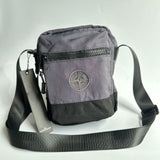 Mens Casual Bags STONE Splicing Embroidery Men's Nylon pouch bag Crossbody shoulder bag
