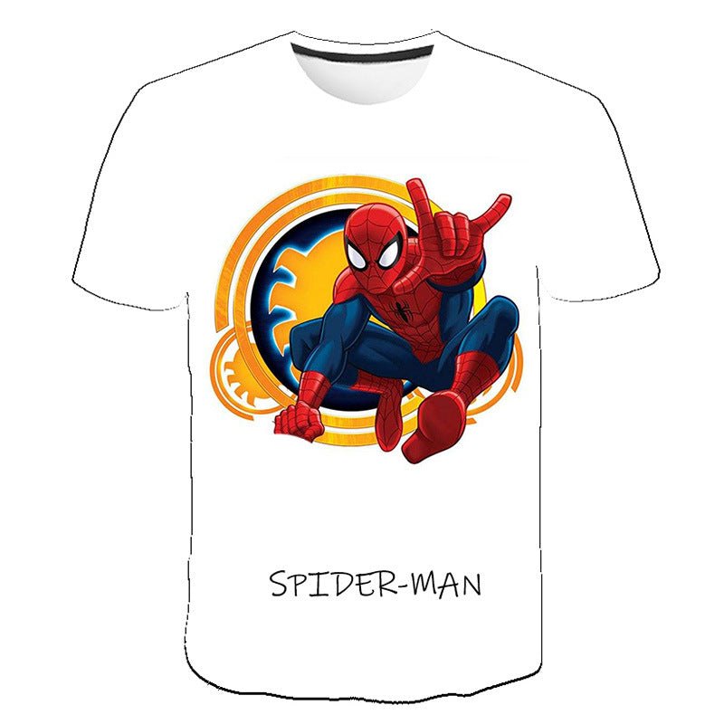 Marvel T Shirt Summer Men's T-shirt Printed Short Sleeve
