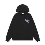 OFF WHITE Hoodie Trendy Street Style Personalized Cotton