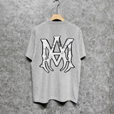 Amiri t shirts spider printing short sleeve