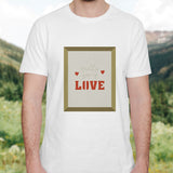 Valentine's Day T-Shirts Couple Love Print Sweet Style