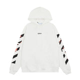OFF WHITE Hoodie Trendy Street Style Personalized Cotton