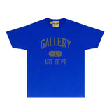 Gallery Dept T Shirt Retro Printed Loose Short-Sleeved Shirt