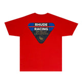 Rhude T Shirts Printed Trendy Pure Cotton