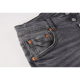 Purple Brand Jeans Pure Cotton High Street Trend #9039