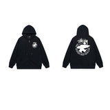 Stussy Hoodie Zip-Up Cardigan Fleece Hooded Sweater