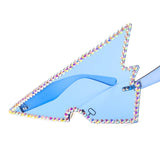 Trendy punk glasses retro uv protection