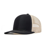 Trendy flat brimmed hat sunshade net hat
