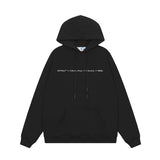 OFF WHITE Hoodie Trendy Street Style Personalized Cotton