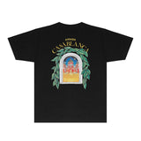 Casablanca T Shirts Fashion Print Street