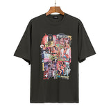 We11 Done T Shirts Letters Badge Printed Oversize Loose Couple