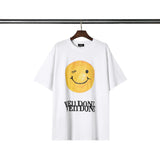 We11 Done T Shirts Smiley Face Printed Men 'S And Women 'S Casual Pure Cotton