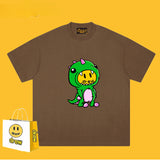 Drew T Shirts T-shirt Smiley Cartoon Print