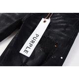 Purple Brand Jeans Pure Cotton High Street Trend #9045