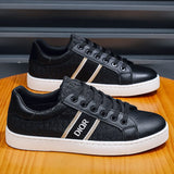 Louboutin-style red bottom shoes casual sneakers d full print color matching skateboard shoes abrasion resistantmen shoes red bottom fashioneasiest for match breathable canvas shoes