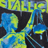 SAINT MICHAEL Vintage T Shirt Metallica And Justice for All Justin Bieber Direct Injection Short Sleeve