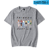 Stranger Things T Shirt Stranger Things Season 3 Casual Loose-Fitting T-shirt Men and Women