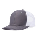 Trendy flat brimmed hat sunshade net hat
