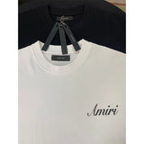 Amiri T Shirts Fashion Print Couple High Street