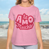 Valentine's Day T-Shirts Couple Love Print Sweet Style