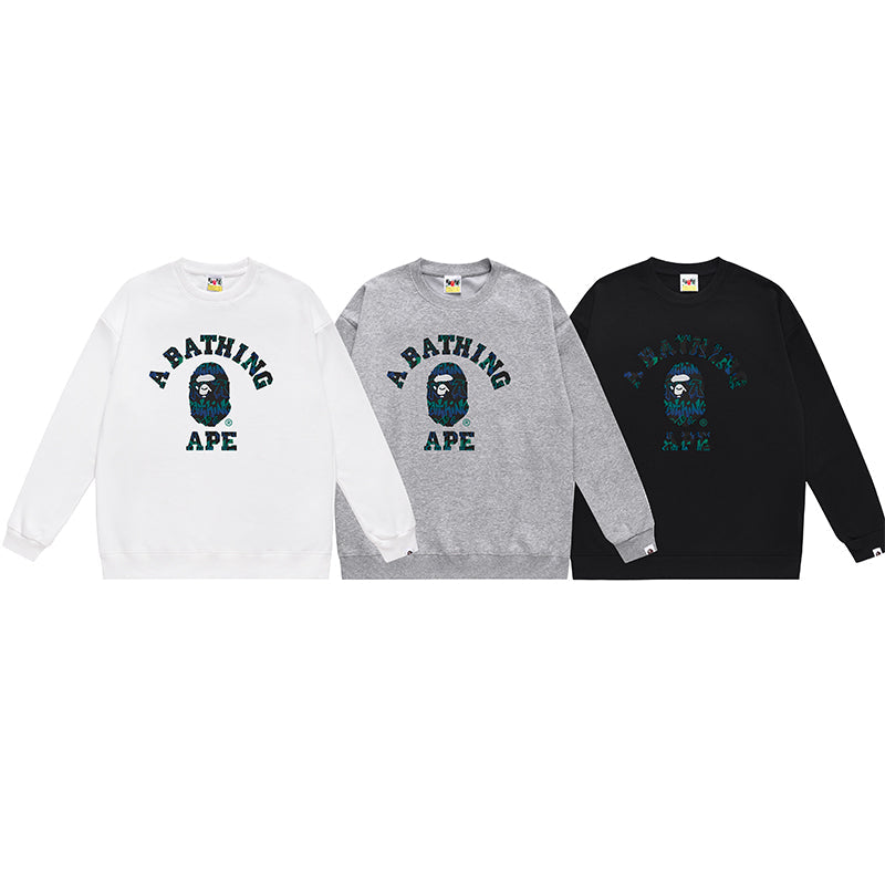 Bathing ape Crew neck sweatshirt