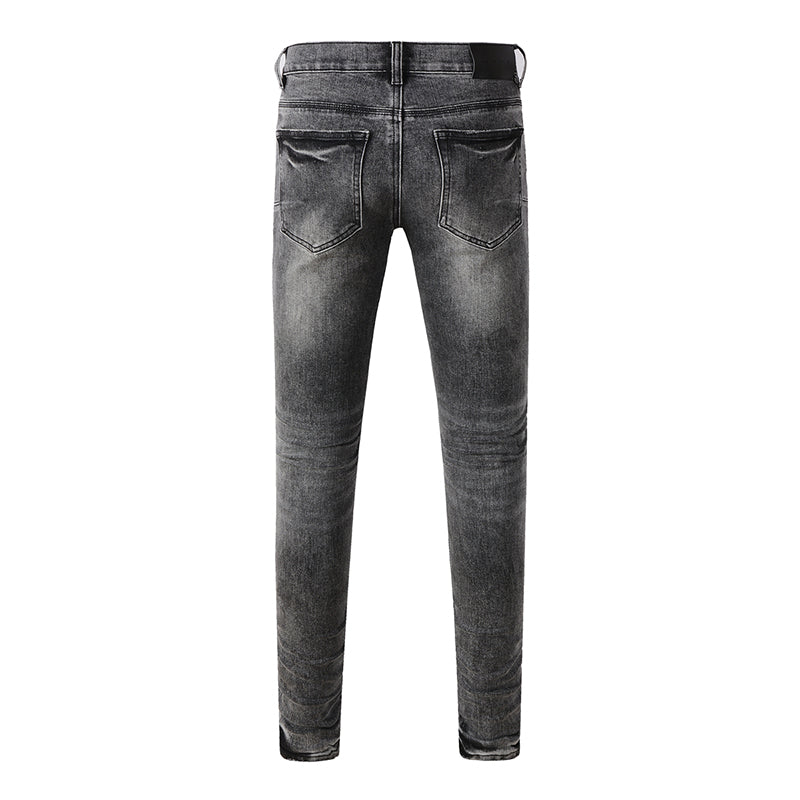 Purple Brand Jeans Pure Cotton High Street Trend #9102