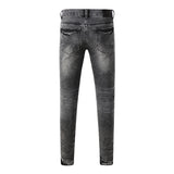 Purple Brand Jeans Pure Cotton High Street Trend #9102