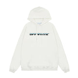 OFF WHITE Hoodie Trendy Street Style Personalized Cotton