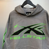 HS Hoodie Retro Printed Loose Autumn and winter