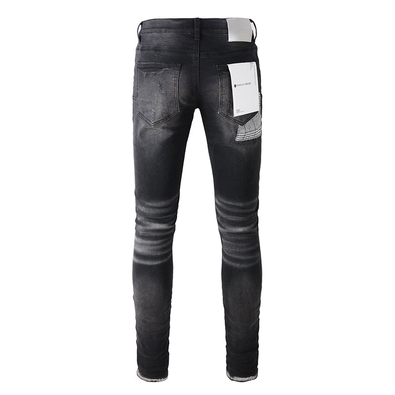 Purple Brand Jeans Pure Cotton High Street Trend