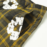 Denim Tears Shirt & Shorts 2 Piece Set Kapok Plaid Short Sleeve