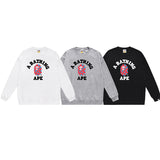 Bathing ape Crew neck sweatshirt