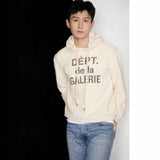 Gallery Dept Hoodie Alphabet Slogan Joint Hoodie Sweater