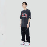 Y2g Shirts for Boys Vintage Print T-shirt Men and Women