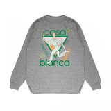 Casablanca Long sleeve T-shirt Printed loose T-shirt