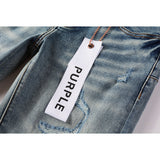 Purple Brand Jeans Pure Cotton High Street Trend