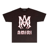 Amiri T Shirts Printed Trendy Pure Cotton