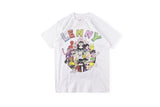 Cpfm T Shirt Portrait Printed Men's and Women's Short-Sleeved T-shirt