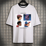 Stranger Things T Shirt Stranger Things Stranger Things Short Sleeve T-shirt Men's and Women's Loose Casual Large Size Couple Cotton Summer