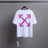 Off White T Shirts Religious Angel Oil Painting Short Sleeves