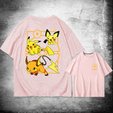 Men and Women Pokemon Pikachu T Shirt Pikachu T-shirt