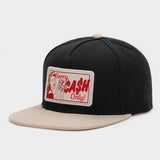 Trendy flat brimmed hat sunshade breathable