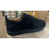 Louboutin-style red bottom shoes export europe station cl red bottom shoes electric embroidery low top high top men's shoes red bottom couple trendy rivets casualtie back
