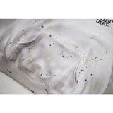 Gallery Dept Hoodie hand-painted paint point gradual change tie-dye hooded sweater