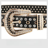Hip-Hop Punk Rhinestone Belt