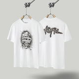 Travis Scott T Shirts Cactus Jack x Utopia Utopia joint mummy short sleeve