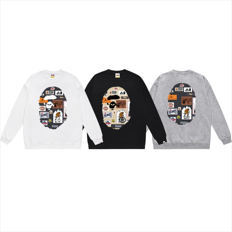 Bathing ape Crew neck sweatshirt