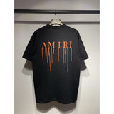Amiri T Shirts Fashion Print Couple High Street
